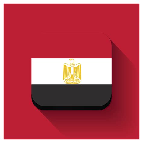 Egypt flag design vector 13305335 Vector Art at Vecteezy