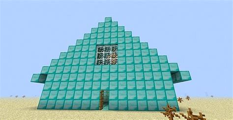 Diamond house perfect for city maps Minecraft Map