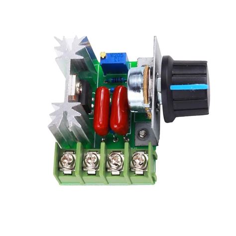 New Pwm 2000w Ac Motor Speed Controller 50-220v 25a Adjustable Motor Speed Controller Voltage ...