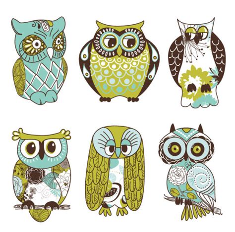 Cartoon Owl Illustration free vector free download