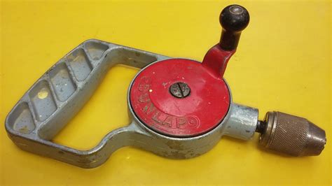 little DUNLAP hand crank drill | Collectors Weekly