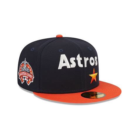 Houston Astros Retro Jersey Script 59FIFTY Fitted Hat – New Era Cap