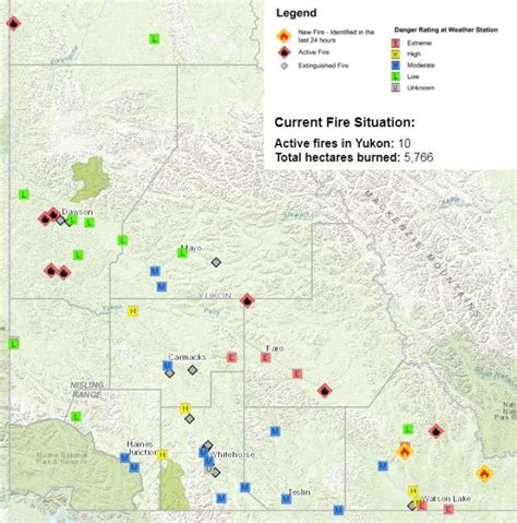 Lightning causes wildfire near Tuchitua; Robert Campbell Highway unaffected | CBC News