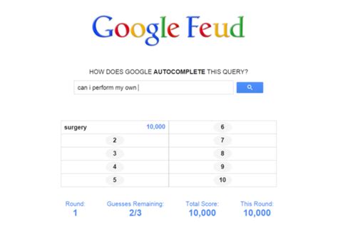 Play a Google autocomplete game with Google Feud | ITworld