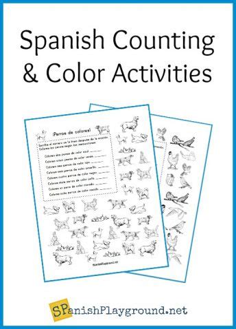 Preschool Spanish Activities Archives - Spanish Playground