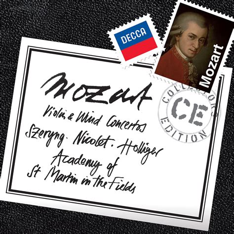 Product Family | MOZART Violin & Wind Concertos