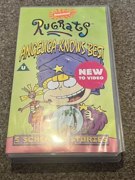 RUGRATS ANGELICA KNOWS Best VHS Video Cassette Tape £8.00 - PicClick UK