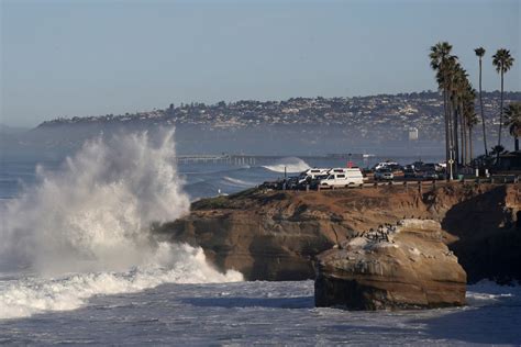 Ocean Beach Pier Damaged By High Surf