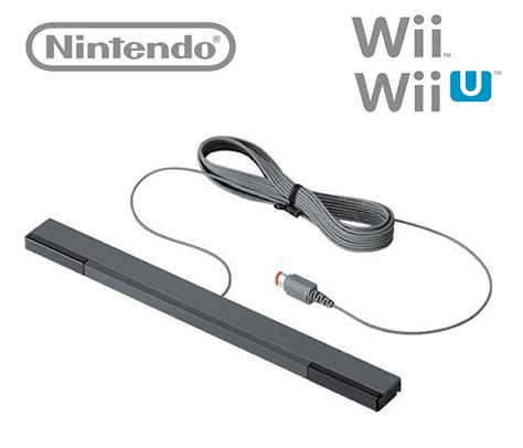 Official Nintendo Wii and Wii U Motion Sensor Bar for Console, 00781397350328 - Walmart.com