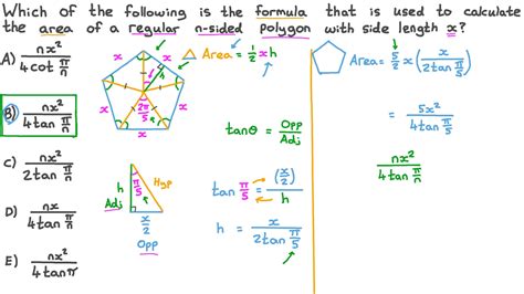 Question Video: Finding Areas of Regular Polygons | Nagwa