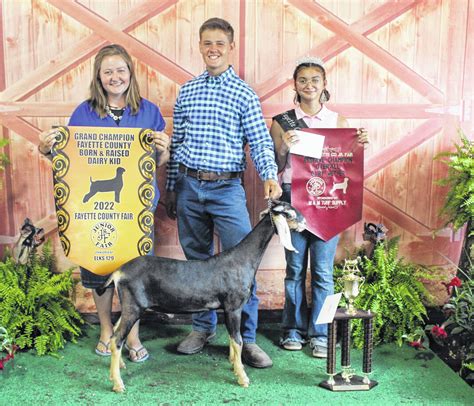 Dairy goat show winners announced - Record Herald