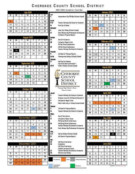 Cherokee County School District Calendar 2023 – Get Calendar 2023 Update