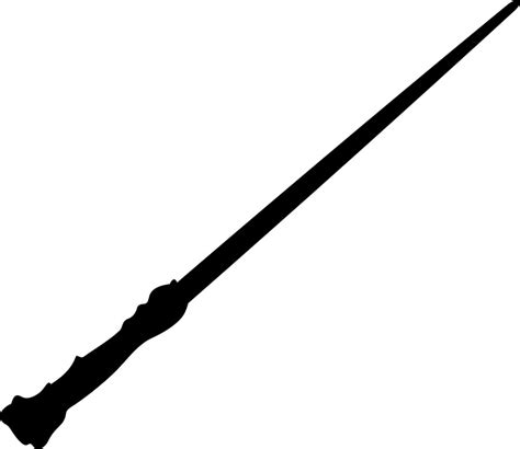 azafata Adolescencia Nebu harry potter wand svg free Enfadarse ...