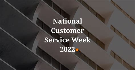 National Customer Service Week 2022 - Ochresoft