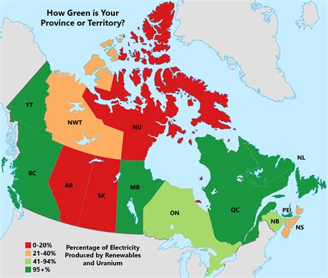 How Green is Your State? - Vivid Maps