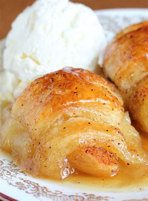 Crescent Roll Apple Dumplings