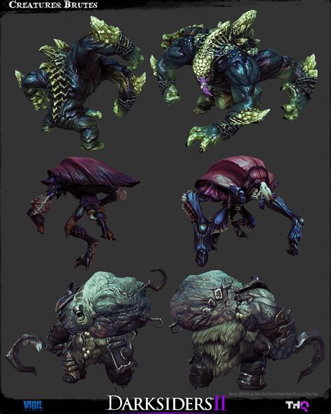 The Character Art of Darksiders II - Game Assets - Polycount Forum ...