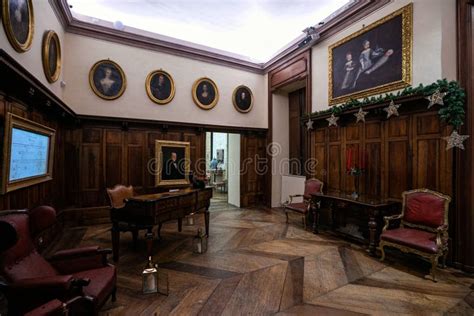 The Portrait of Cavour into the Santena Castle Editorial Stock Image - Image of museum, politic ...