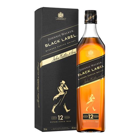 Johnnie Walker Black Label Blended Scotch Whisky 750mL – Mega Wine and Spirits