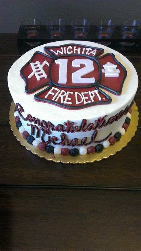 Mike's Fire Academy Graduation cake, Firefighter Graduation Cake, WOW Cakes, World of Wedding ...