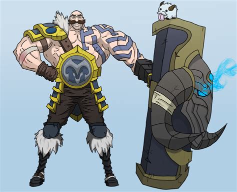 Braum by gekartist on DeviantArt