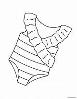 Swimsuit Coloring Pages ᗎ Printable Painting Template sketch template
