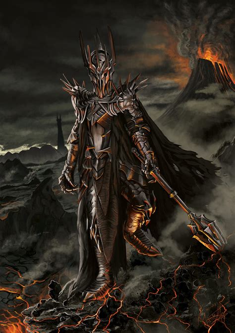 Sauron by JLeonardK on DeviantArt