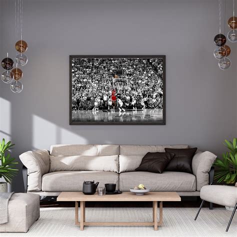 Michael Jordan Classic Shot Poster Last Shot Wall Art Print - Etsy