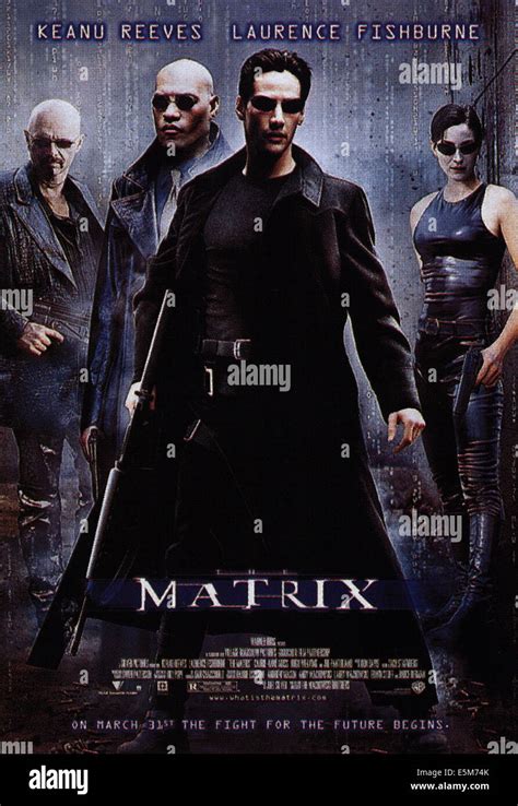 MATRIX, poster, 1999 Stock Photo - Alamy