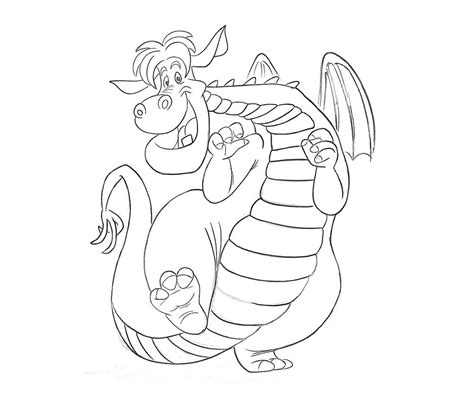 Petes Dragon Coloring Pages Coloring Pages