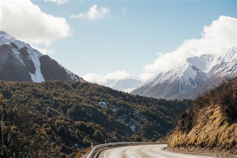 "Windy Road Driving Through Mountains" by Stocksy Contributor ...