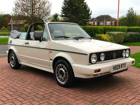 1990 H VOLKSWAGEN GOLF MK1 1.6 CABRIOLET CONVERTIBLE MANUAL LHD LEFT ...