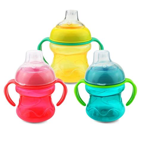 200ML Baby Feeding Cup Kids Water Milk Cup Duckbill Infant Training ...