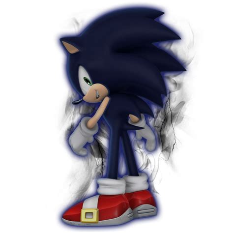 Dark Sonic (Mid Transformation) by Nibroc-Rock on DeviantArt