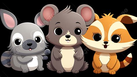 Small Animals Cartoon Free Download Background, Pictures Of Cute Cartoon Animals, Cute, Cartoon ...