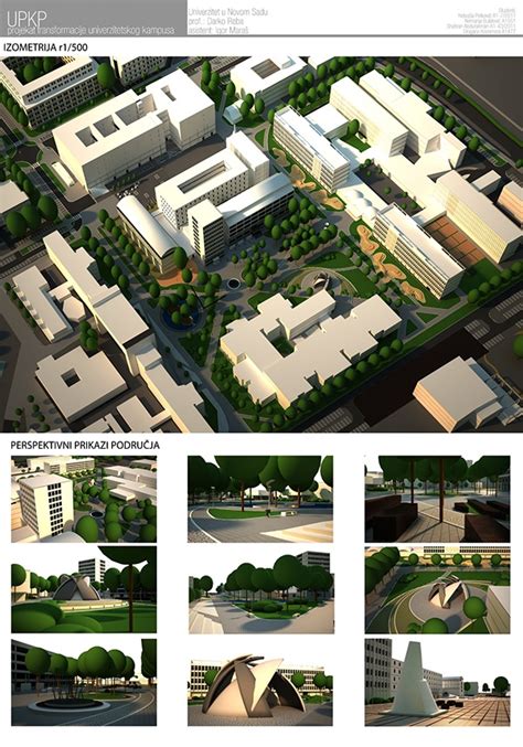 UPKP - University campus Novi Sad, Serbia :: Behance