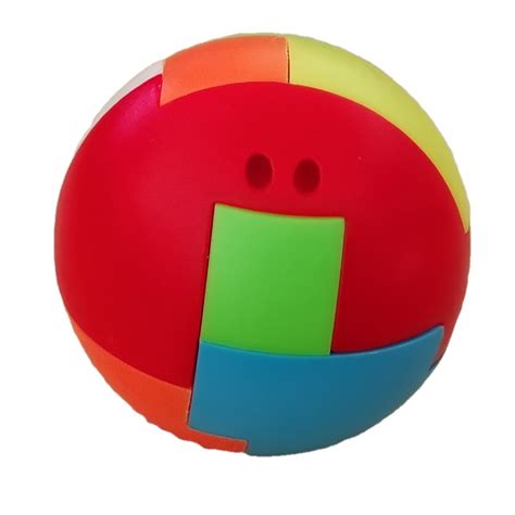 Colorful Plastic Interlocking Puzzle Ball Sphere – WizZon