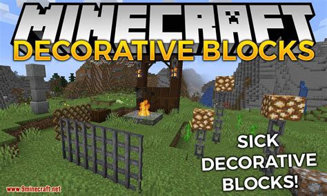 Decorative Blocks Mod (1.19.2, 1.18.2) - Sick New Decoration Blocks - Mc-Mod.Net