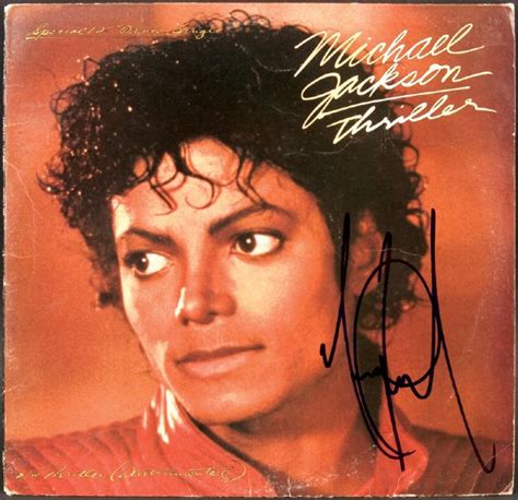 Lot Detail - Michael Jackson Signed "Thriller" Single Album