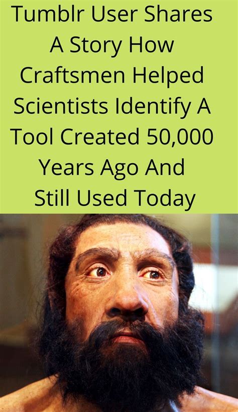 Tumblr User Shares A Story How Craftsmen Helped Scientists Identify A ...