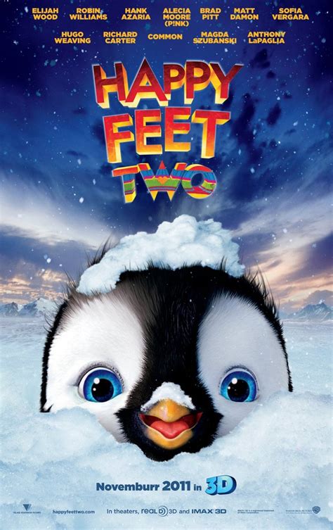 Movie Review: ‘Happy Feet Two’ Starring Elijah Wood, Robin Williams, Brad Pitt, Matt Damon ...