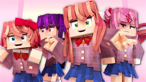 "Doki Doki Forever" | DDLC Minecraft Animation Music Video [Song by ...