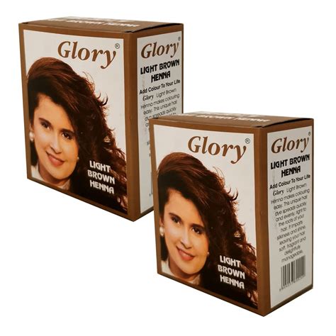 Glory Henna Natural Hair Dye - Ammonia Free - Light Brown - 2 Pack | Shop Today. Get it Tomorrow ...