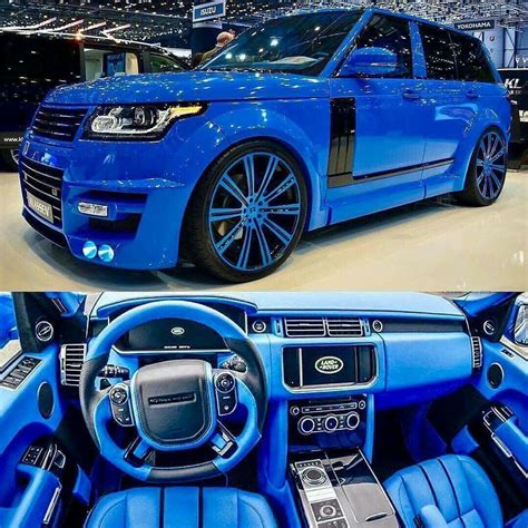 #blue Range Rover! | Luxury cars range rover, Custom range rover, Sports cars luxury