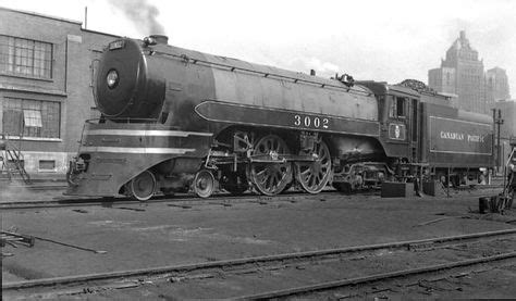 Canadian Pacific Railway #3002. F2 Class 4-4-4 Jubilee. Built 1936. | Train, Canadian pacific ...