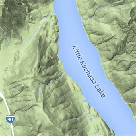 Lake Kachess Campground Map