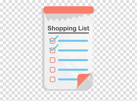 Shopping List clipart. Free download transparent .PNG Clipart Library ...