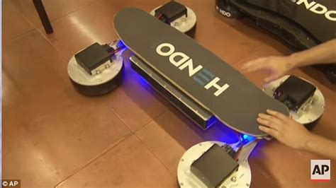 Hendo reveals latest levitating hoverboard prototype developed with Tony Hawk | Daily Mail Online