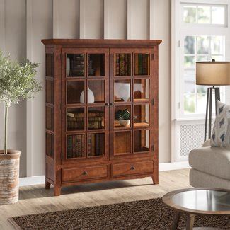 Bookcase With Glass Doors - VisualHunt