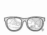 Sunglasses coloring page  Coloring pages Colouring Mindfulness sketch template